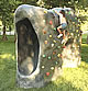 playground rocks with slide